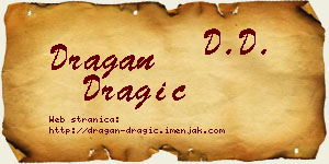 Dragan Dragić vizit kartica